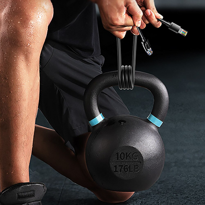 Mrežni kabel UGREEN NW316, UTP, Cat6, 8m, Crni