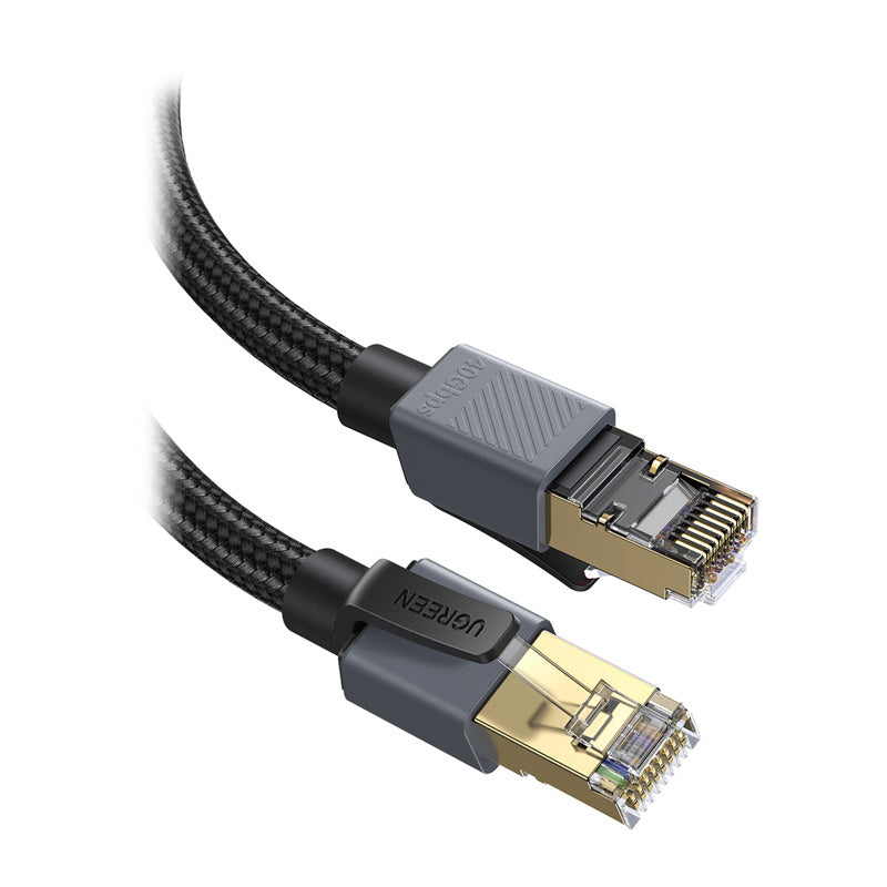 UGREEN NW343 mrežni kabel, UTP, Cat8, 3m, crni