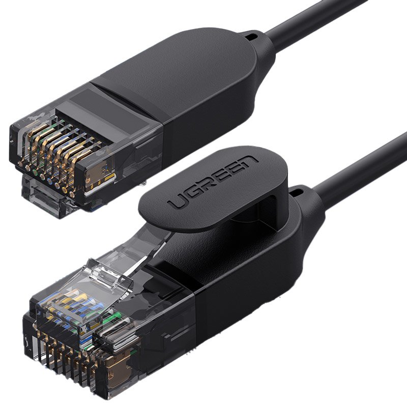 Mrežni kabel UGREEN NW122, UTP, Cat6A, 5m, Crni