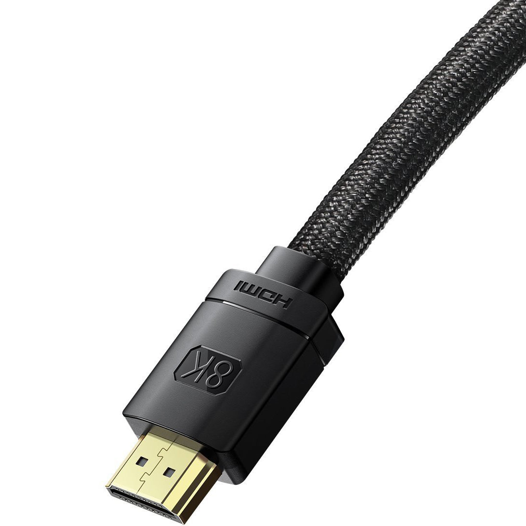 Video kabel Baseus visoke definicije, HDMI - HDMI, 8K, 2m, Crni CAKGQ-K01