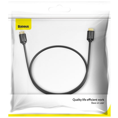 Video kabel Baseus visoke definicije, HDMI - HDMI, 8K, 1m, Crni CAKGQ-J01