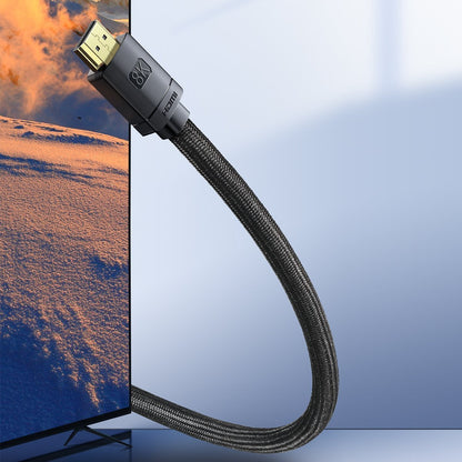 Video kabel Baseus visoke definicije, HDMI - HDMI, 8K, 2m, Crni CAKGQ-K01