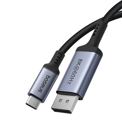 Audio i Video USB-C - DisplayPort kabel Baseus Ultra Clarity, 8K, 1.5m, crni B0063370D111-00