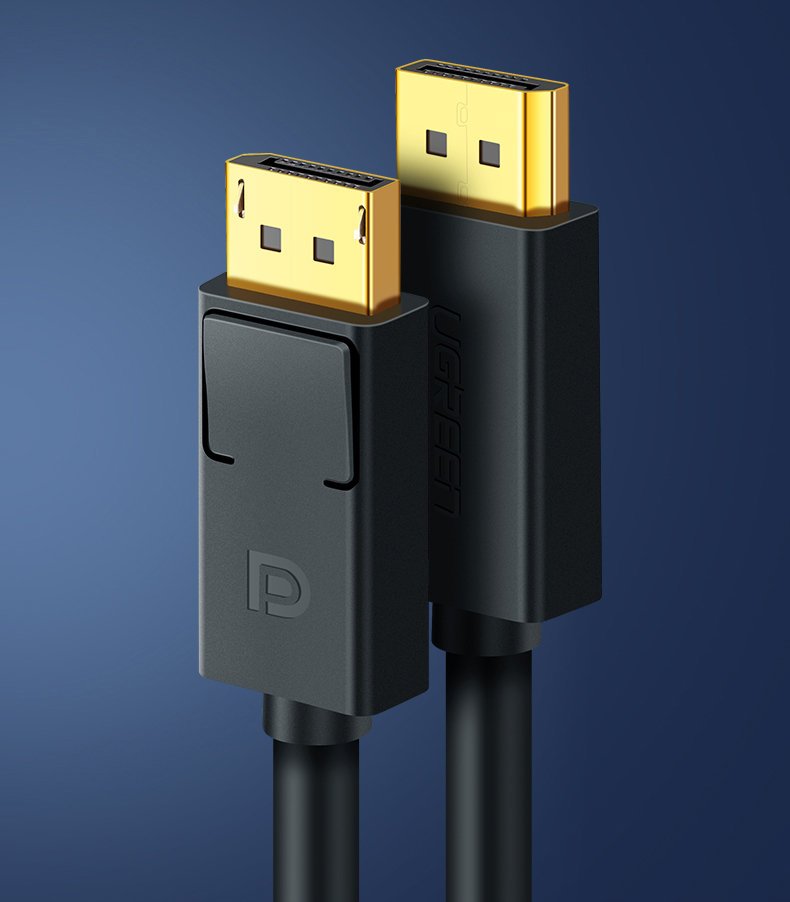 Video kabel UGREEN DP102, DisplayPort - DisplayPort, 4K, 1.5m, Crni