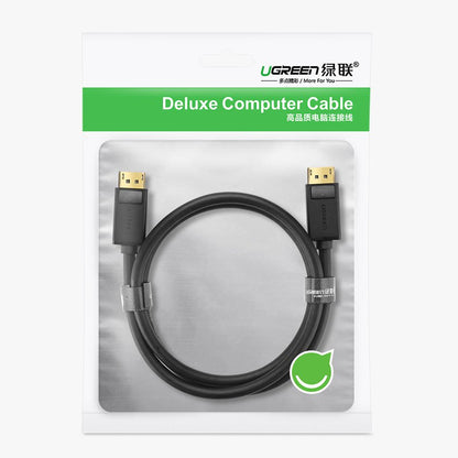 Video kabel UGREEN DP102, DisplayPort - DisplayPort, 4K, 1.5m, Crni