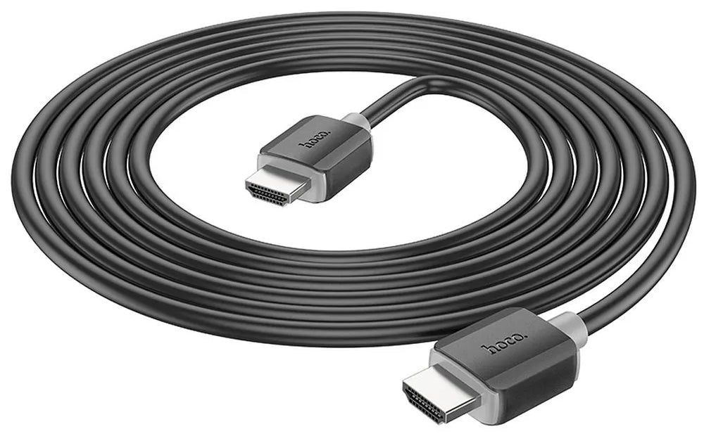 Video kabel HOCO US08, HDMI - HDMI, 4K, 1m, Crni
