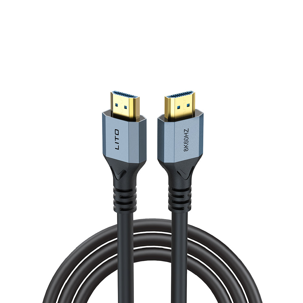Video kabel Lito HD119, HDMI - HDMI, 8K, 1.8m, Crna