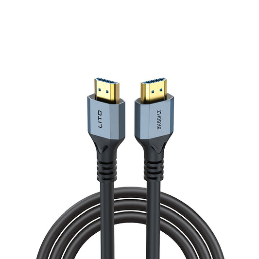 Video kabel Lito HD119, HDMI - HDMI, 8K, 1.8m, Crna