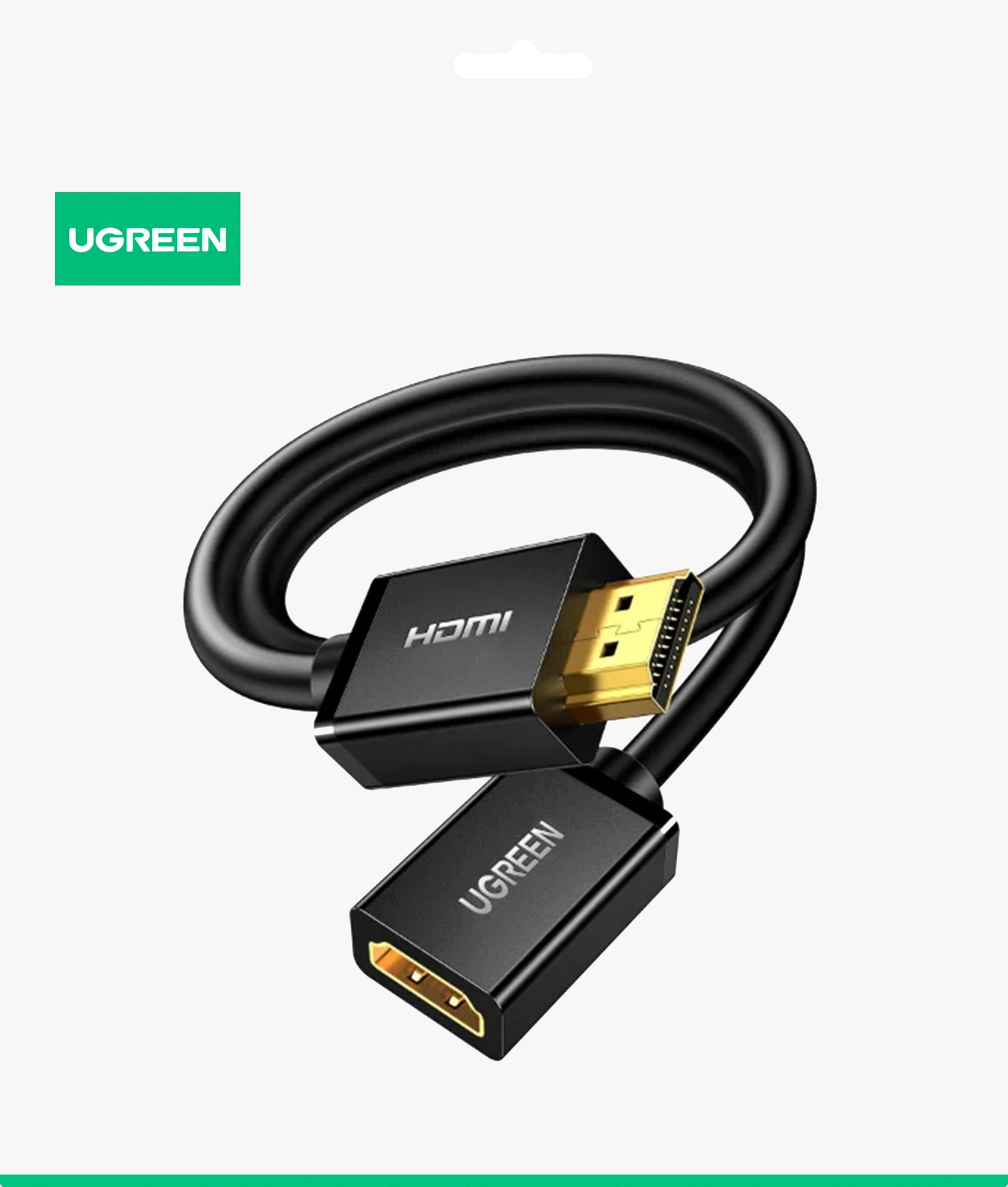 Video produžni kabel UGREEN HD107, HDMI - HDMI, 4K, 3m, Crni
