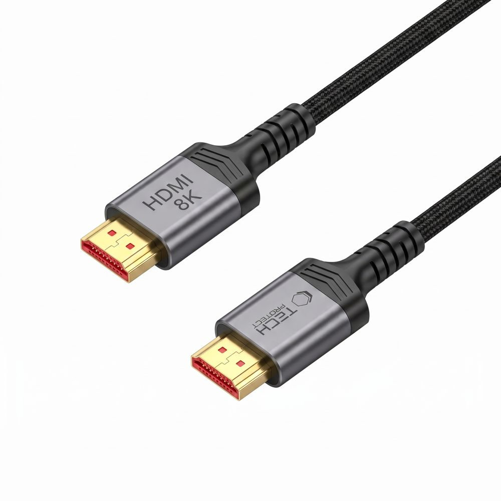Video kabel Tech-Protect Ultraboost 2, HDMI - HDMI, 8K, 1m, Crna