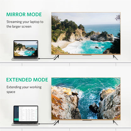 Video kabel UGREEN DP102, DisplayPort - DisplayPort, 4K, 2m, Crni