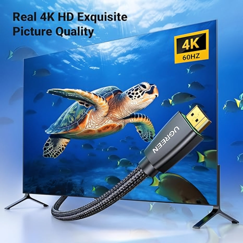 Video kabel UGREEN HD118, HDMI - HDMI, 4K, 1.5m, Crni