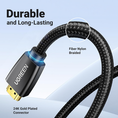 Video kabel UGREEN HD118, HDMI - HDMI, 4K, 1.5m, Crni