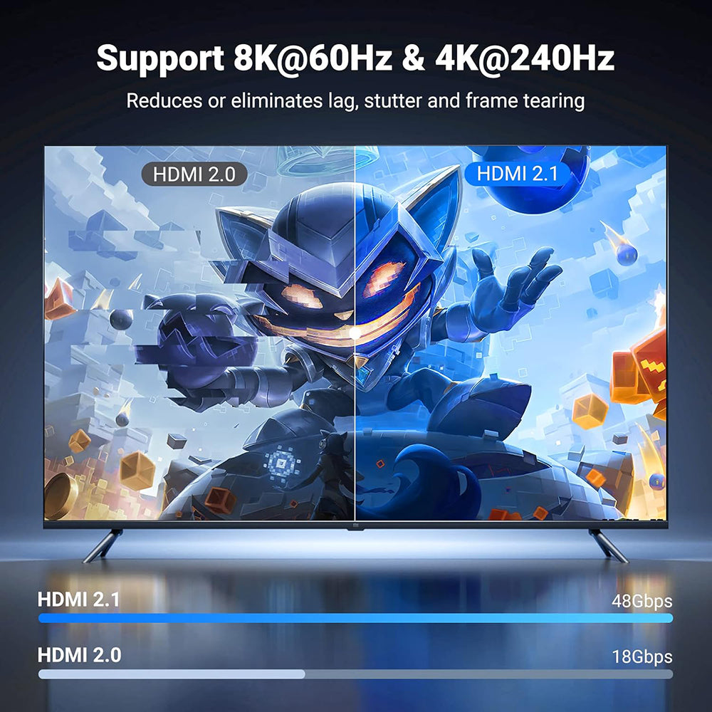 Video kabel Ugreen HD140 (80405), HDMI - HDMI, 5m, Crni