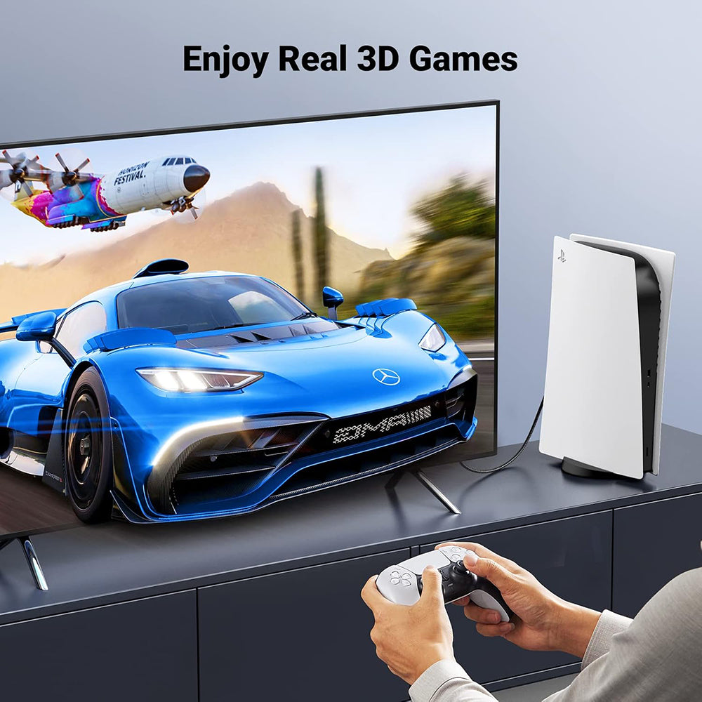 Video kabel Ugreen HD140 (80405), HDMI - HDMI, 5m, Crni