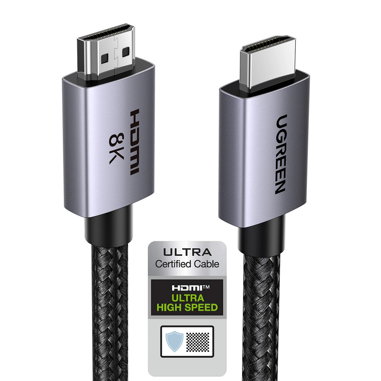 Video kabel UGREEN HD171, HDMI - HDMI, 8K, 1m, Crni