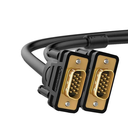 Video kabel UGREEN VG101 (11633), VGA - VGA, 10m, Crna