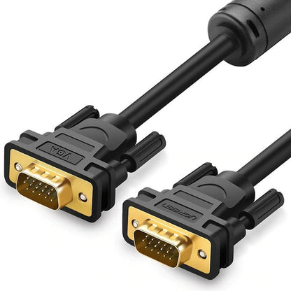 Video kabel UGREEN VG101 (11633), VGA - VGA, 10m, Crna