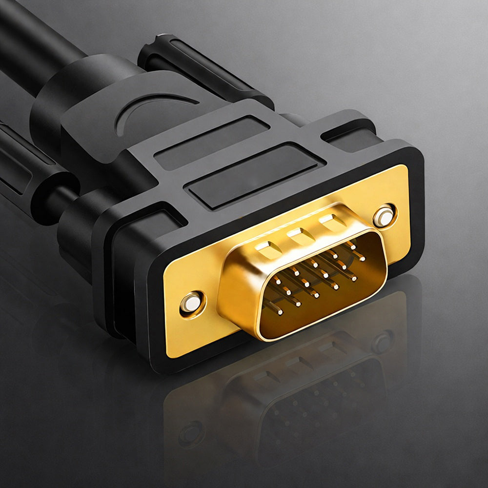 Video kabel UGREEN VG101 (11633), VGA - VGA, 10m, Crna
