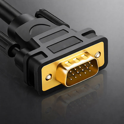 Video kabel UGREEN VG101 (11633), VGA - VGA, 10m, Crna