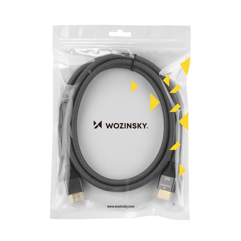 Video kabel WZK Ultraboost, HDMI - HDMI, 8K, 3m, sivi WHDMI-30