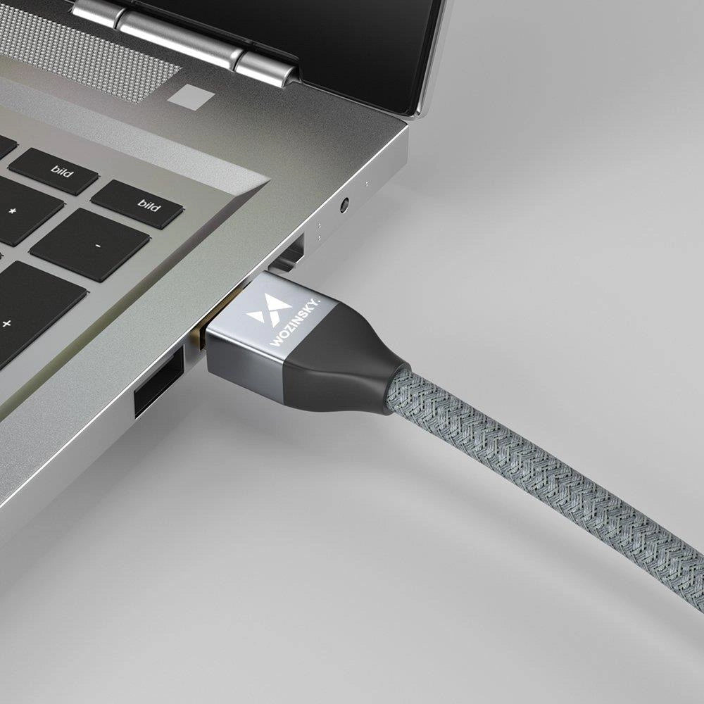Video kabel WZK Ultraboost, HDMI - HDMI, 8K, 3m, sivi WHDMI-30