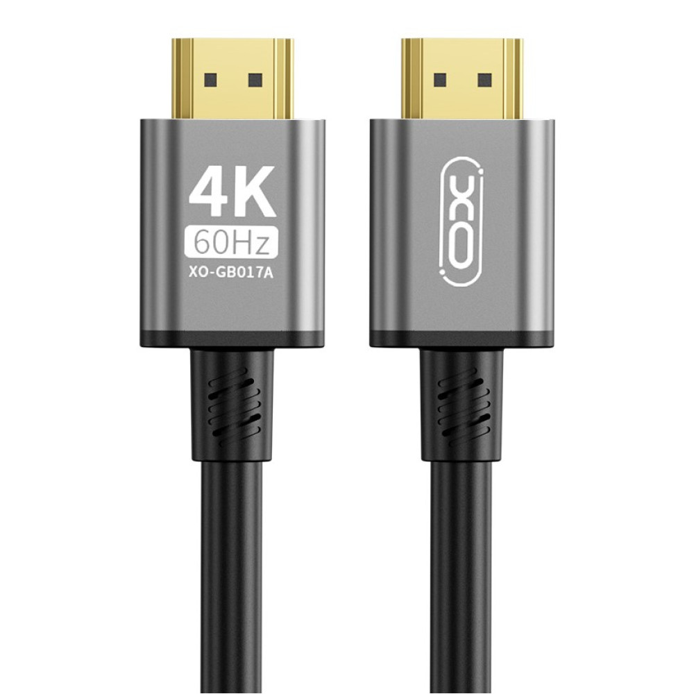 Video kabel XO Design GB017B, HDMI - HDMI, 4K, 5m, Crni