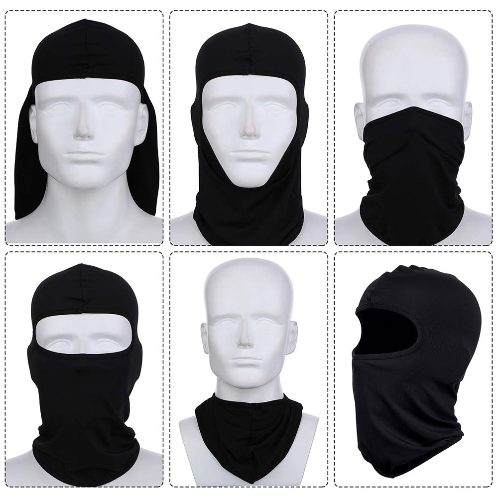 Unisex skijaška balaklava Techsuit BLC1, crna