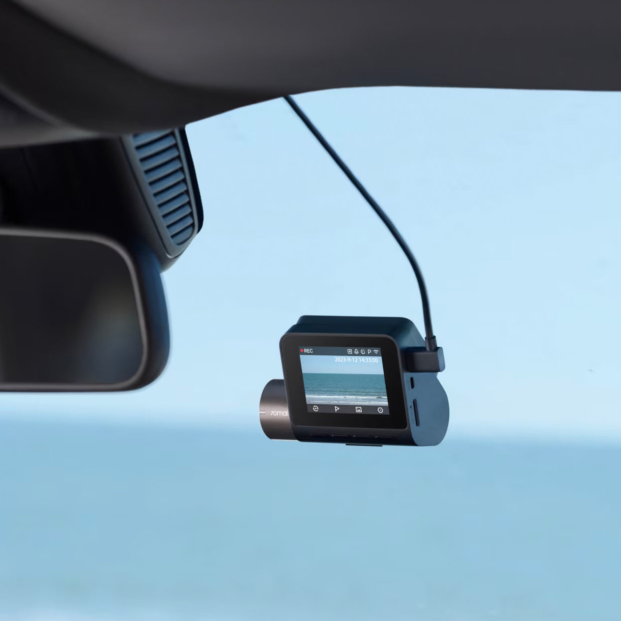 Auto kamera 70mai Dash Cam A200, 1080P, Wi-Fi, Zaslon 2 inča