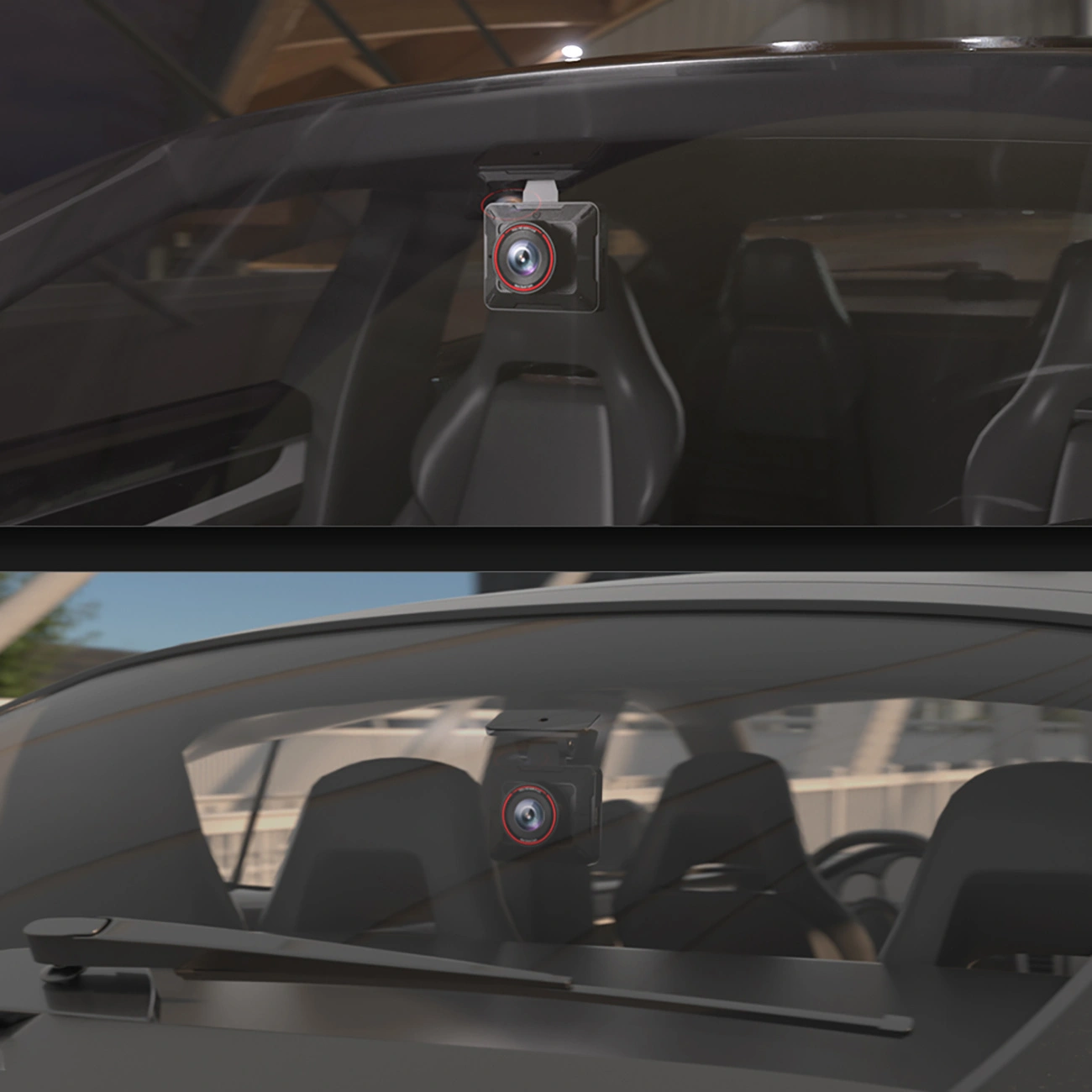 Akeeyo P1 Auto Kamera, 1080P, Wi-Fi