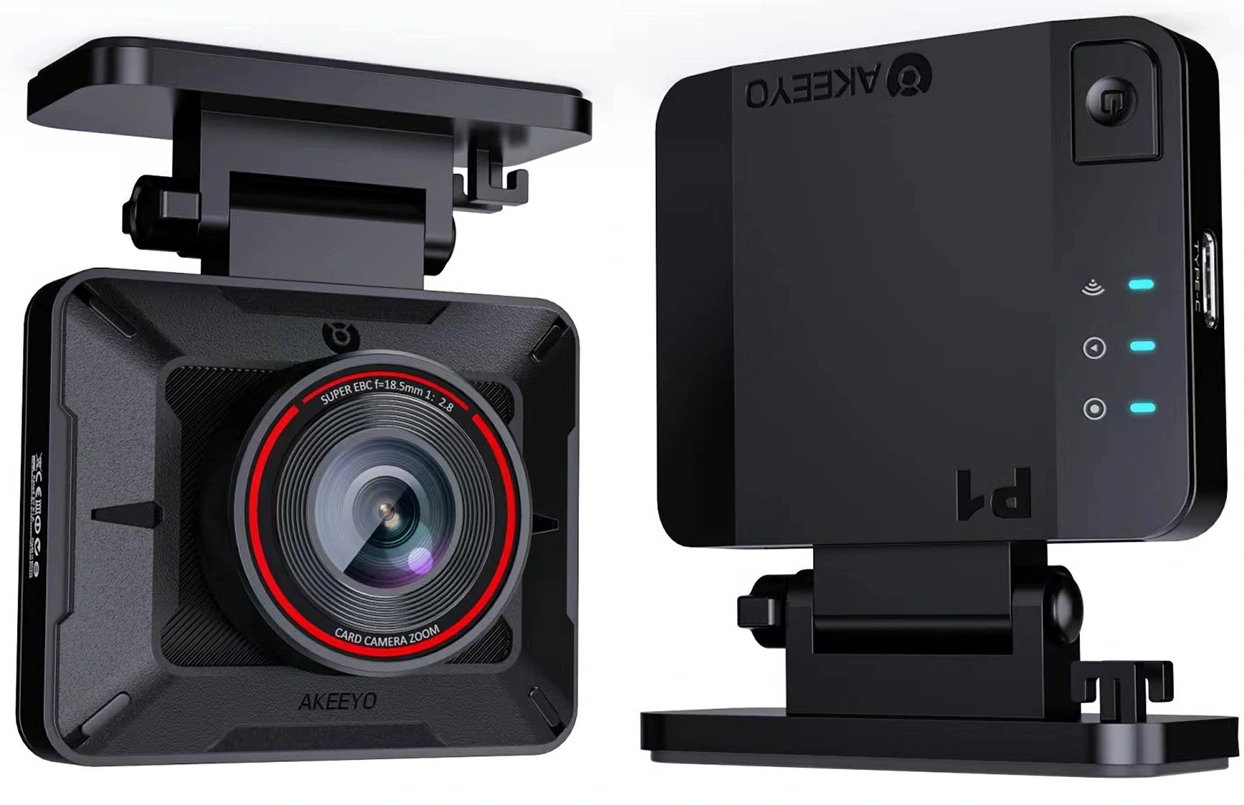 Akeeyo P1 Auto Kamera, 1080P, Wi-Fi
