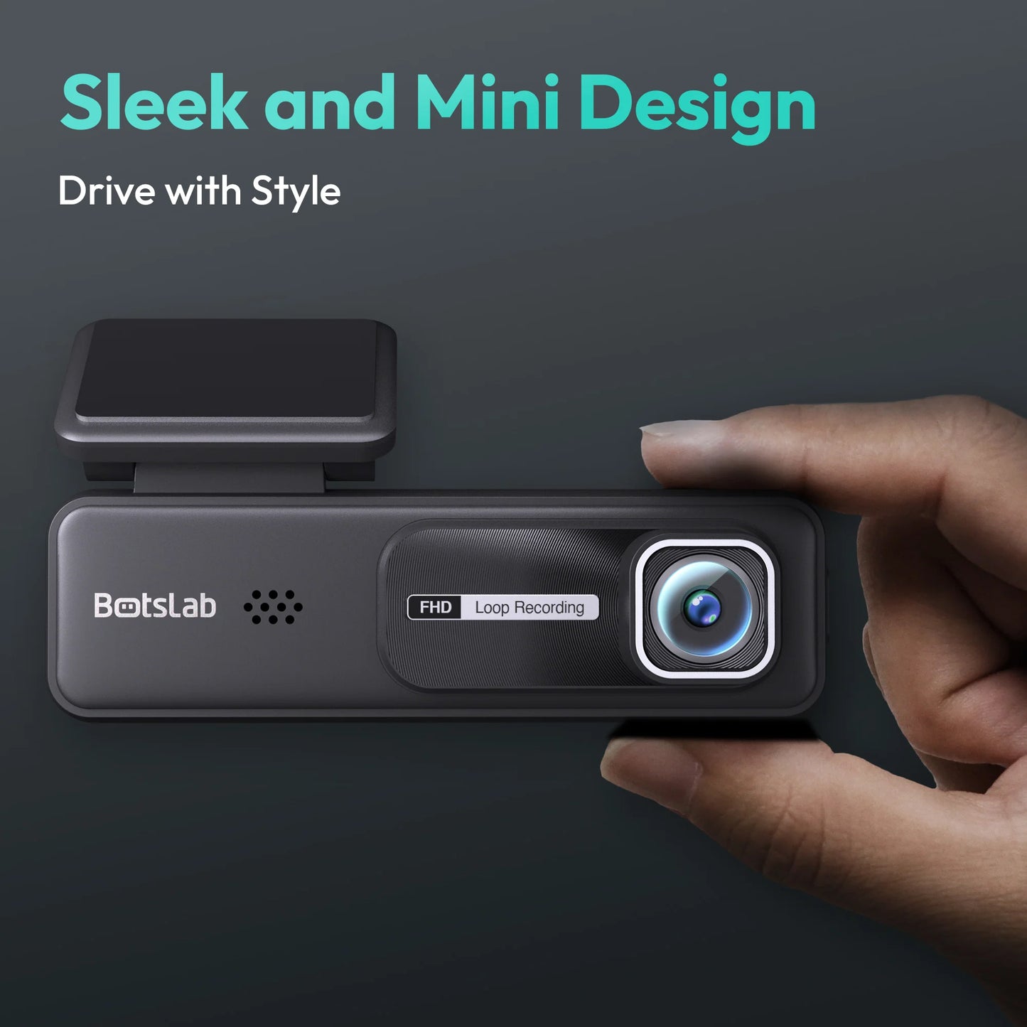 Auto kamera Botslab HK30 Pro, 2K, Wi-Fi