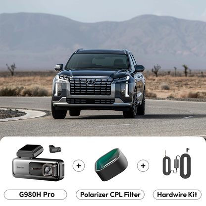 Prednja i Stražnja Auto Kamera Botslab G980H Pro, 4K, Wi-Fi, GPS, Zaslon 2.45 inča
