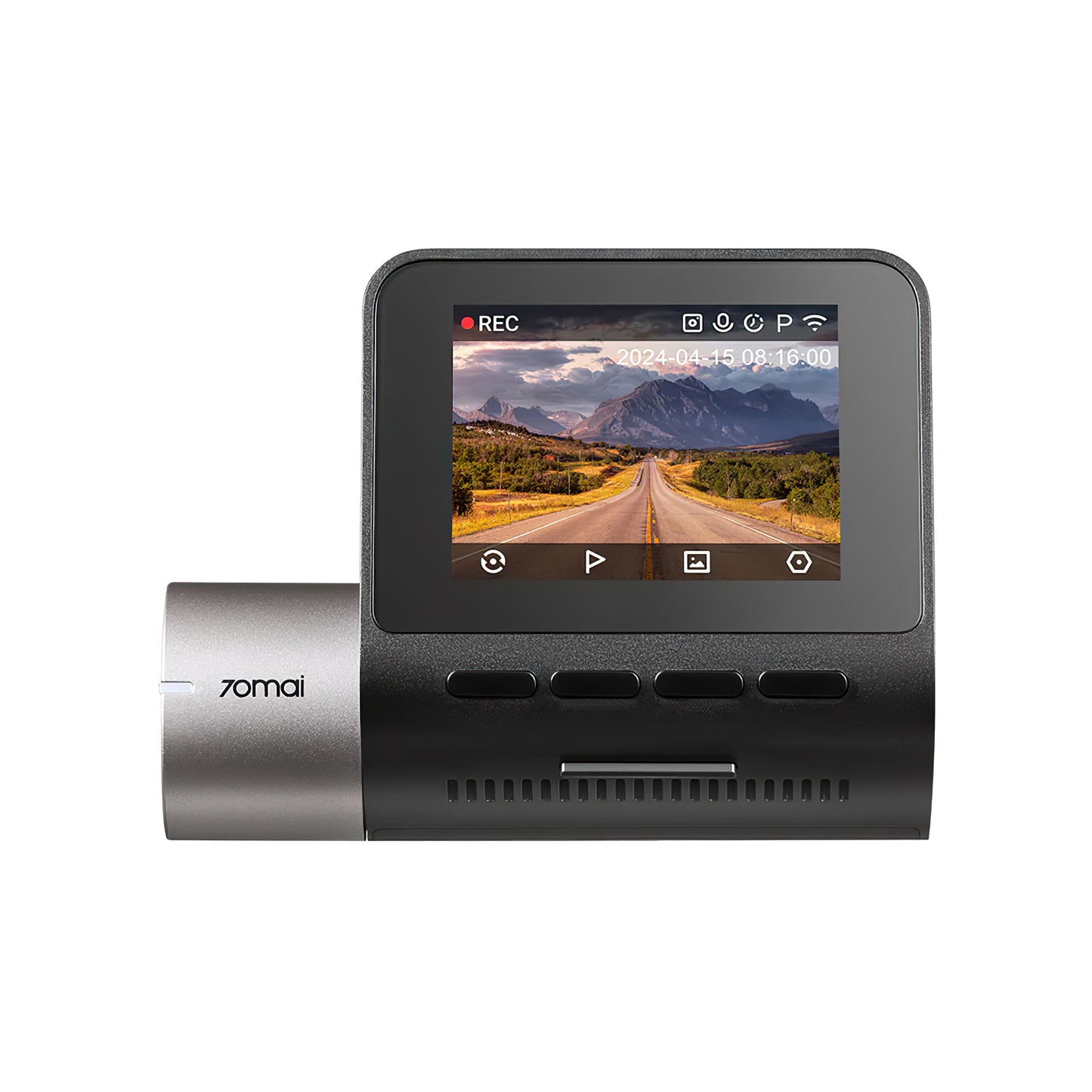 Auto kamera Prednja Stražnja 70mai Dash Cam A510, 3K, GPS, Wi-Fi, Zaslon 2 inča
