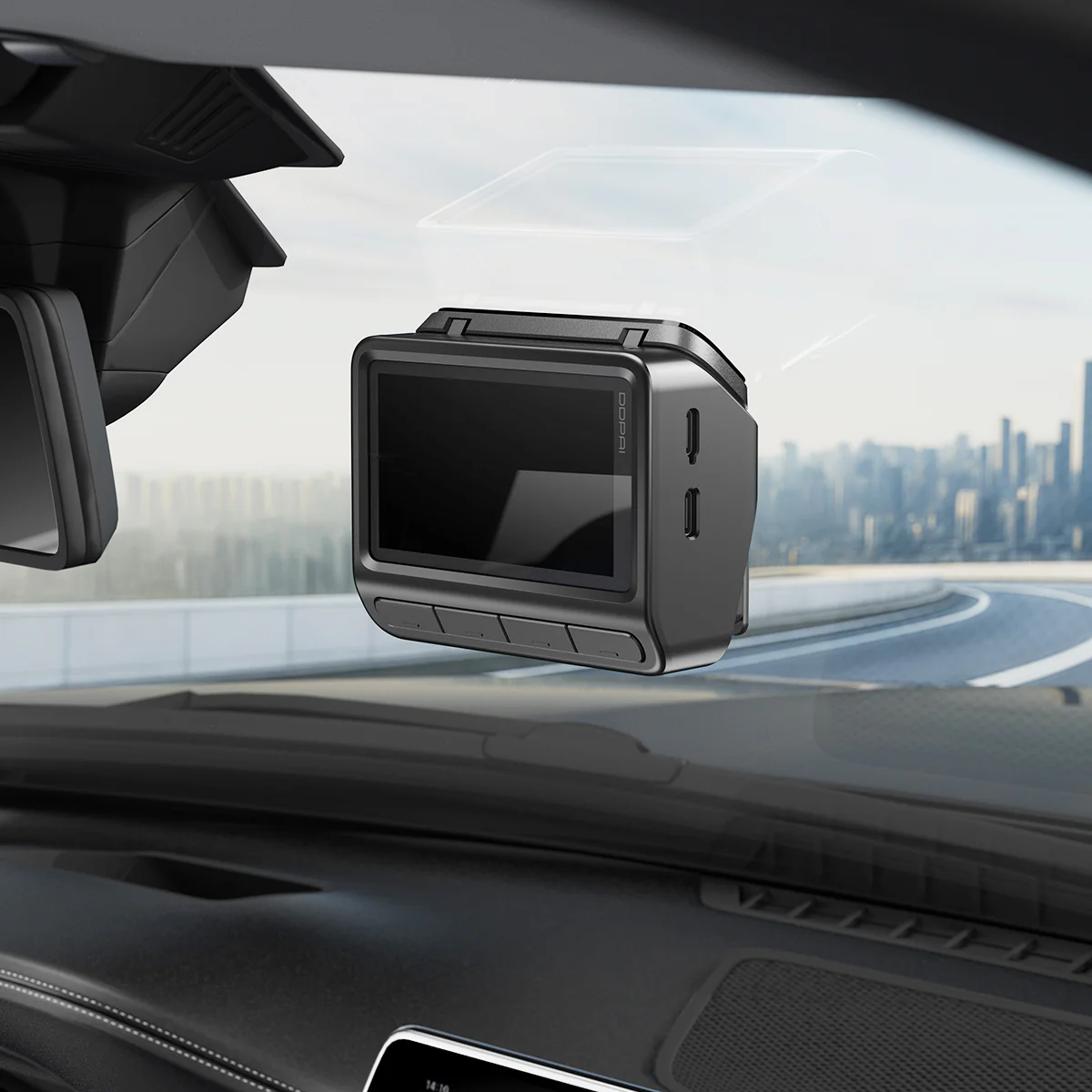 Auto kamera prednja stražnja DDPAI Z90 Dual, 4K, 64Gb, Wi-Fi, GPS, Zaslon 3 inča