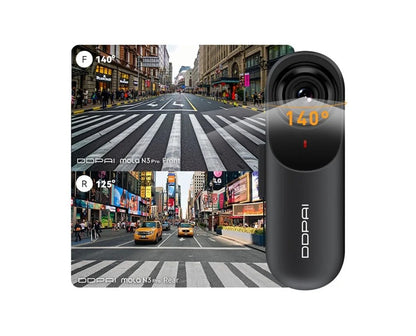 Auto kamera Prednja Stražnja DDPAI mola N3 Pro, 1600P, Wi-Fi