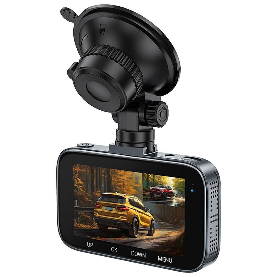 Auto kamera Prednja Zadnja HOCO Driving DV6, 1080P, Zaslon 3 inča