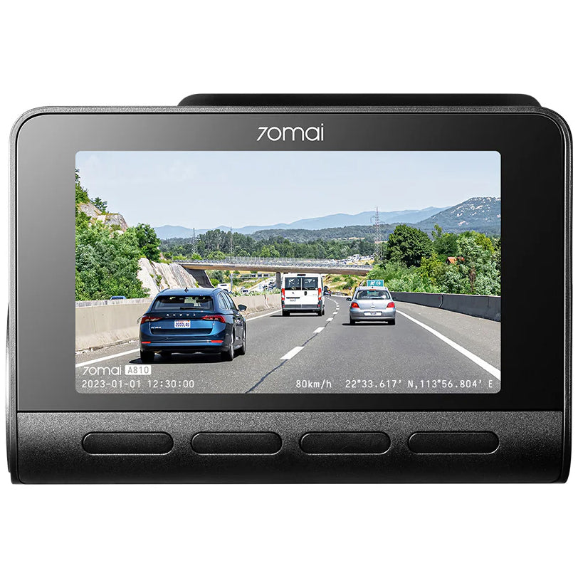 Auto kamera Prednja Zadnja 70mai Dash Cam A810, 4K, Wi-Fi, GPS, Zaslon 3 inča