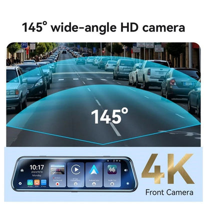 Auto kamera Yesido KM24 s Carplay / Android Auto, 4K, Zaslon 9.66 inča