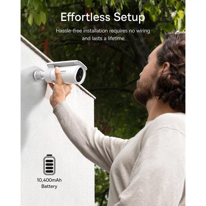Kamera za nadzor Baseus Solar S1, Wi-Fi, 2K, IP67, Solarni panel, Vanjska S0SW002130