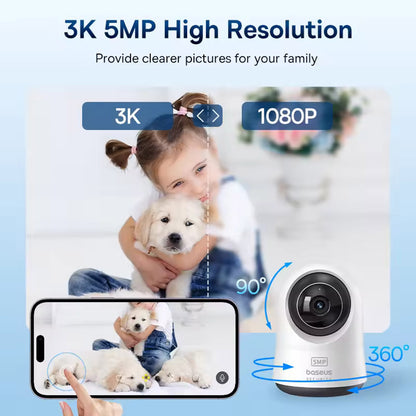 Kamera za nadzor Baseus P1 Pro, Wi-Fi, 3K, Unutarnja S0TW002131