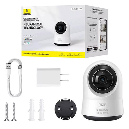Kamera za nadzor Baseus P1 Pro, Wi-Fi, 3K, Unutarnja S0TW002131
