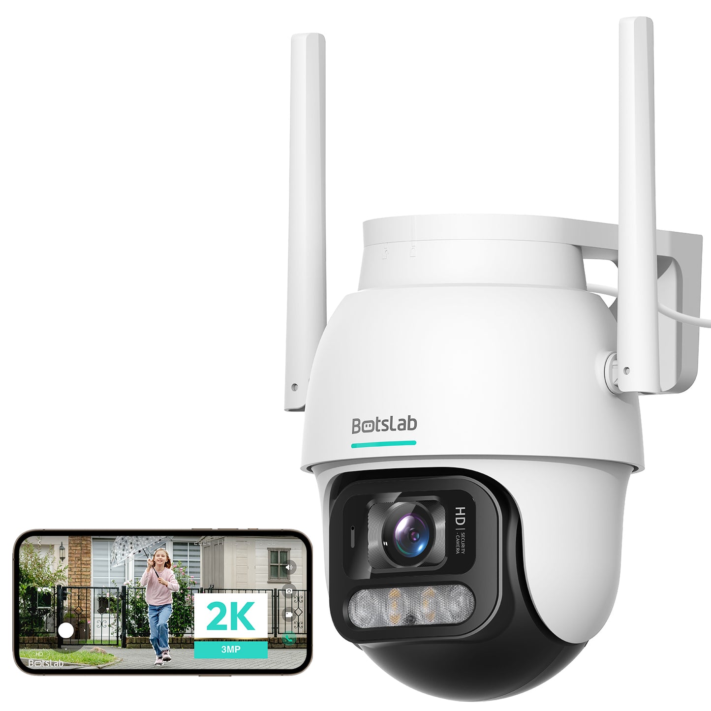 Kamera za nadzor Botslab W311, Wi-Fi, 2K, IP66, vanjska
