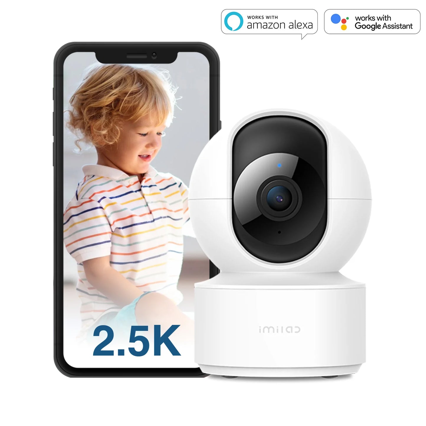 Kamera za nadzor iMILAB C21 MI, Wi-Fi, 2.5K, unutarnja
