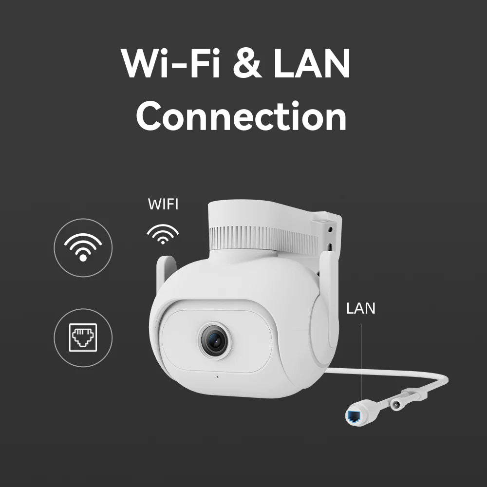 Kamera za nadzor iMILAB EC5, Wi-Fi, 2K, IP66, za vanjsku upotrebu CMSXJ55A