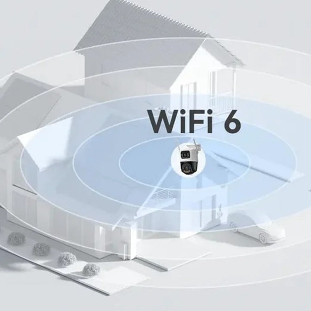 Kamera za nadzor Imou Cruiser Dual 2 Pro, Wi-Fi, 2.5K + 2.5K, IP65, Vanjska, Bijela IPC-S7XFP-8U0WED