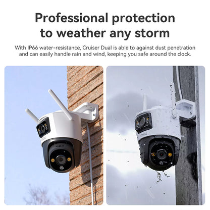 Kamera za nadzor Imou Cruiser Dual, Wi-Fi, 2.8K + 2.8K, IP66, Eksterijer IPC-S7XP-10M0WED-0360B