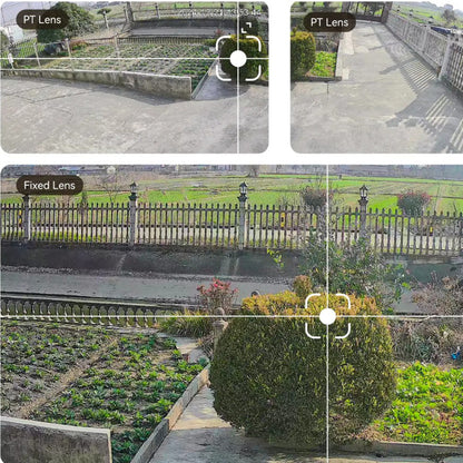 Kamera za nadzor Imou Cruiser Triple, Wi-Fi, 3K + 2K, IP65, vanjska, bijela IPC-S7UP-11M0WED