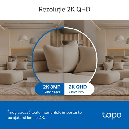 Kamera za nadzor TP-LINK Tapo C220, Wi-Fi, 2K, za unutrašnje korištenje