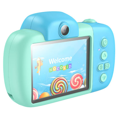 Digitalna kamera HOCO DV201 Kids, 1080P, 2MP, Plava